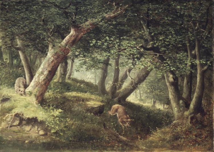 William Holbrook Beard Brooklyn Museum In the Forest Spain oil painting art